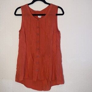 Anthropologie Edme & esyllte lagen cottage shimmer blouse boho tank top 12